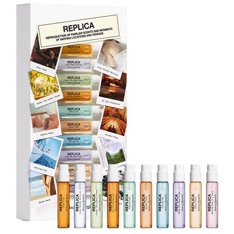 replica perfume free samples|maison margiela sample set.